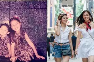 10 Transformasi Gracia Indri dan Gisela Cindy sedari kecil