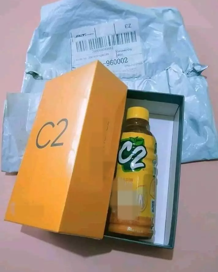 potret lucu kena tipu © 2021 Instagram