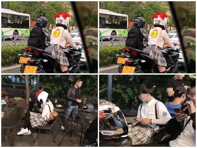 potret lucu kena tipu © 2021 Instagram