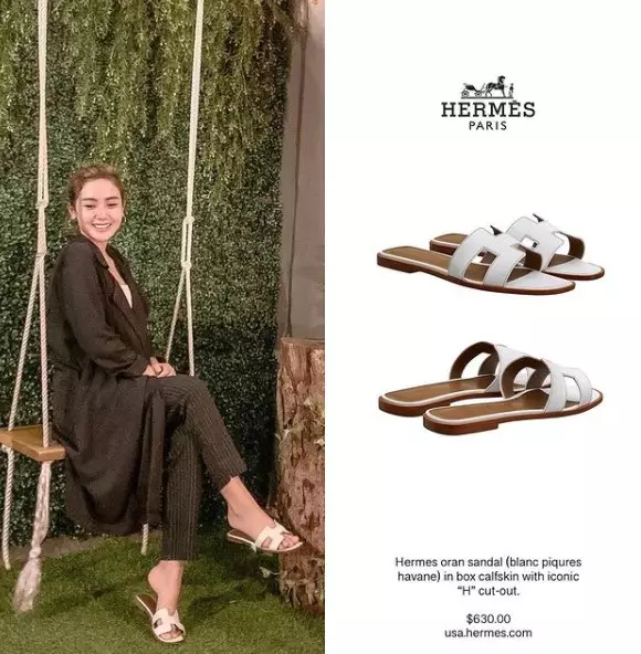 Taksiran harga sandal hermes seleb Instagram/@hermes_selebritii Taksiran harga sandal hermes seleb Instagram/@hermes_selebritii