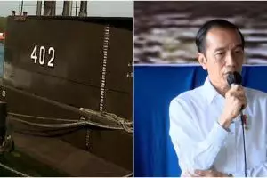 Temui keluarga dari kru KRI Nanggala-402, presiden janji beri rumah