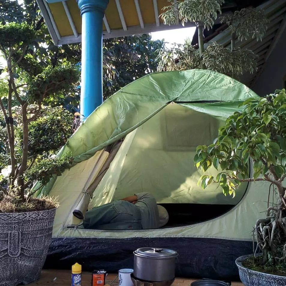 momen saat camping © 2021 Berbagai sumber