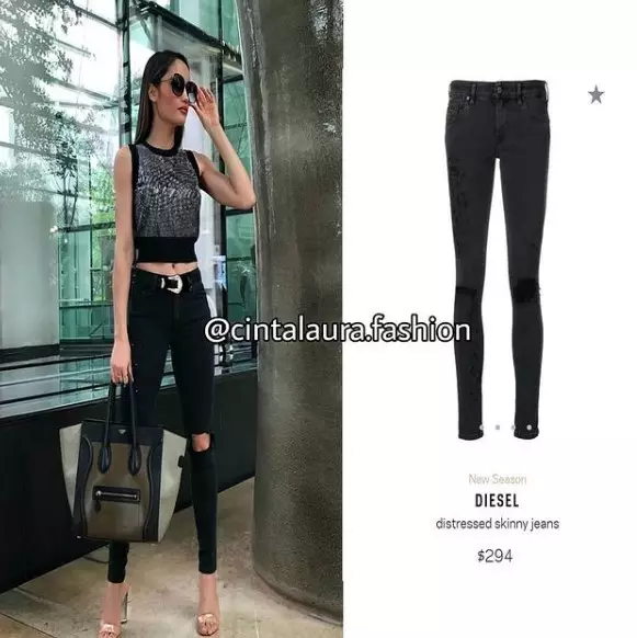 Terlihat simpel, harga 7 outfit sobek-sobek seleb ini fantastis dari berbagai sumber Terlihat simpel, harga 7 outfit sobek-sobek seleb ini fantastis dari berbagai sumber