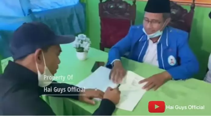 Momen pernikahan Ustaz Abdul Somad © 2021 brilio.net