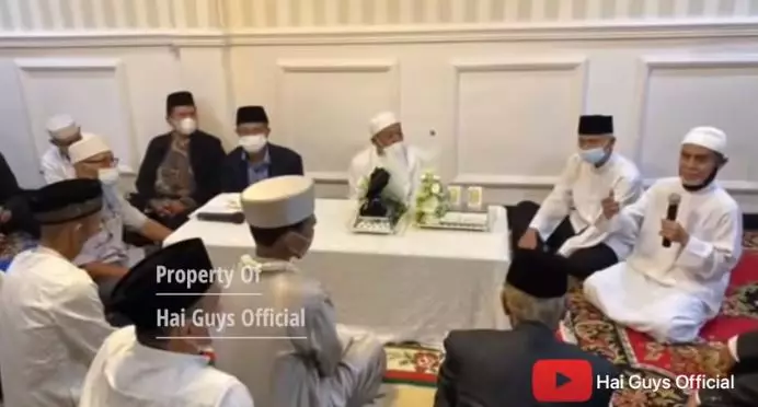 Momen pernikahan Ustaz Abdul Somad © 2021 brilio.net