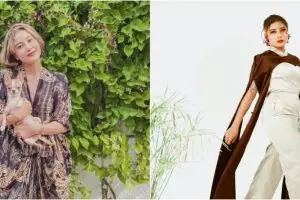 9 Gaya OOTD Awkarin memakai batik, stylish