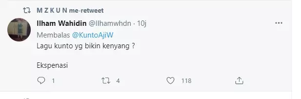 Pelesetan lucu 10 judul lagu Kunto Aji © berbagai sumber