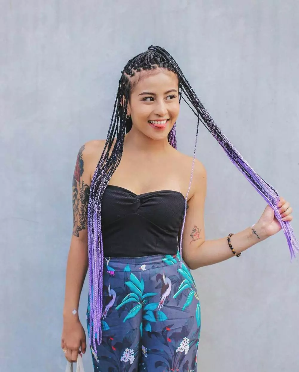 Potret seleb rambut cornrows dari berbagai sumber
