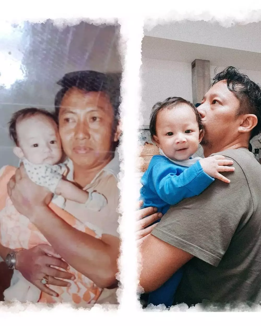 Potret masa kecil seleb ganteng mirip anaknya © 2021 brilio.net