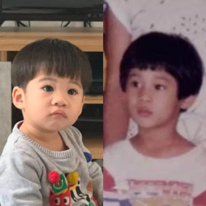 Potret masa kecil seleb ganteng mirip anaknya © 2021 brilio.net