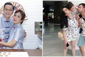 Potret 10 presenter ganteng kembaran baju dengan pasangan, serasi pol