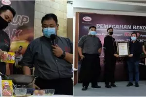Gelar bukber 21.562 porsi, brand bumbu racik ini raih rekor MURI