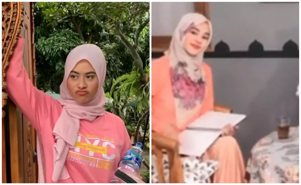 Beda gaya pemeran Zahro dan Putri Para Pencari Tuhan © berbagai sumber Beda gaya pemeran Zahro dan Putri Para Pencari Tuhan © berbagai sumber