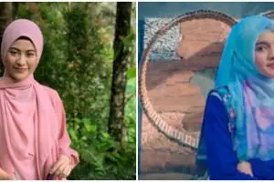 7 Beda gaya pemeran Zahro & Putri Para Pencari Tuhan di lokasi syuting