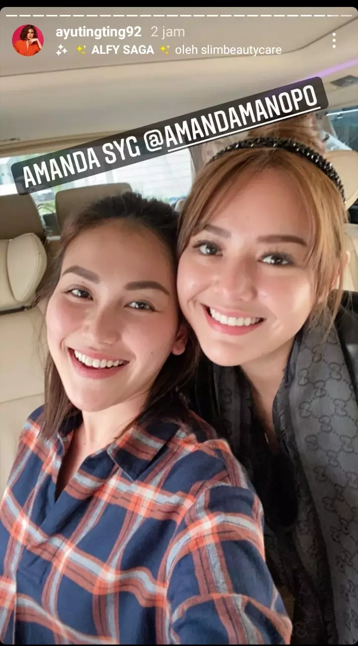 Ayu Ting Ting bertemu pemain Ikatan Cinta © 2021 brilio.net Ayu Ting Ting bertemu pemain Ikatan Cinta © 2021 brilio.net