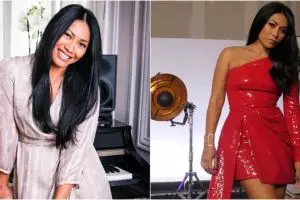 10 Potret Anggun C Sasmi saat bergaya casual, usia 47 tahun bak ABG