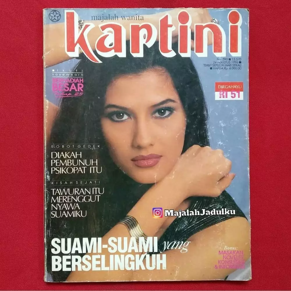 Potret 10 seleb cantik era 90-an di cover majalah Kartini © berbagai sumber Potret 10 seleb cantik era 90-an di cover majalah Kartini © berbagai sumber