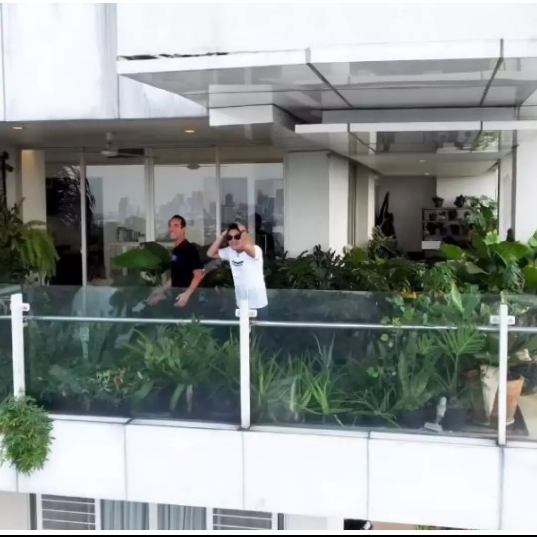 Penampakan kebun 7 seleb di balkon, milik Daniel Mananta penuh sayuran