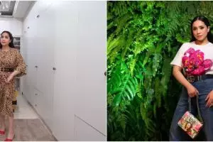 12 Momen Nagita Slavina pakai baju harga Rp 100 ribuan, terlihat mewah