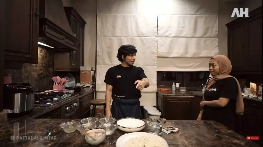 momen atta halilintar masa buka puasa untuk aurel © YouTube