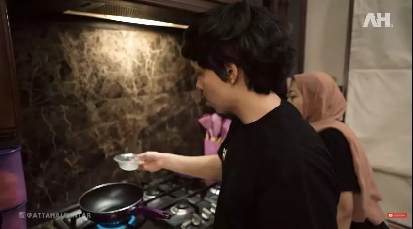 momen atta halilintar masa buka puasa untuk aurel © YouTube