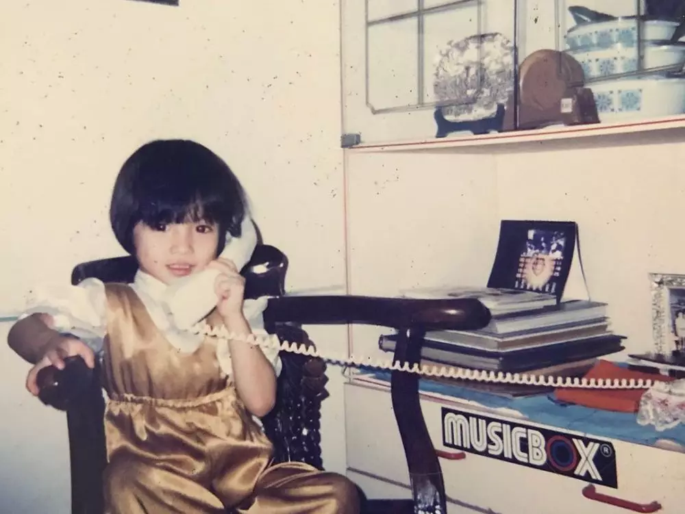 potret masa kecil vinessa inez © instagram