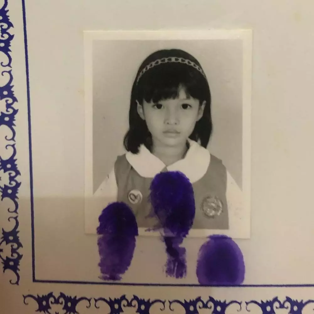 potret masa kecil vinessa inez © instagram