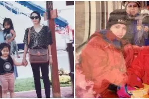 Mirip banget, 7 foto Rieta Amilia muda ini bisa dikira Nagita Slavina