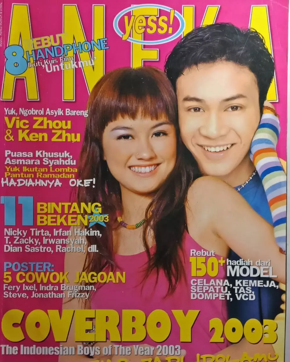 Potret penyanyi wanita jadi cover majalah © Instagram