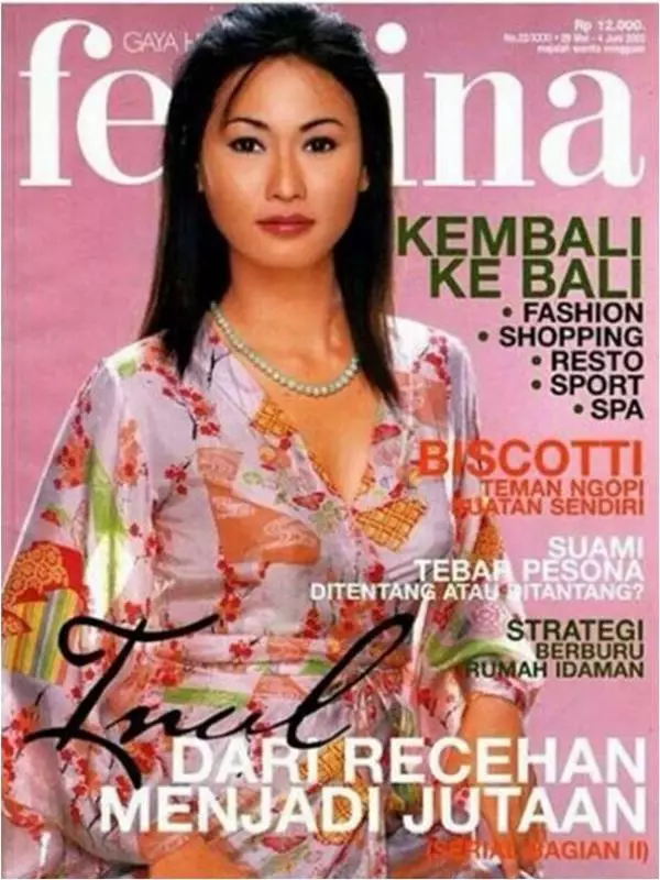 Potret penyanyi wanita jadi cover majalah © Instagram