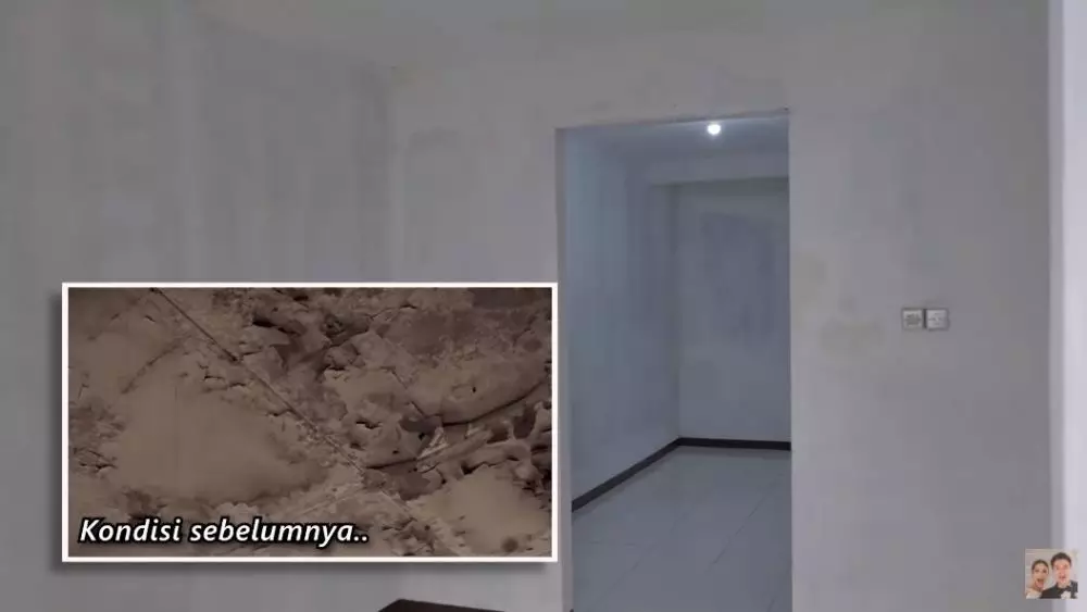 Baim Wong renovasi rumah © YouTube