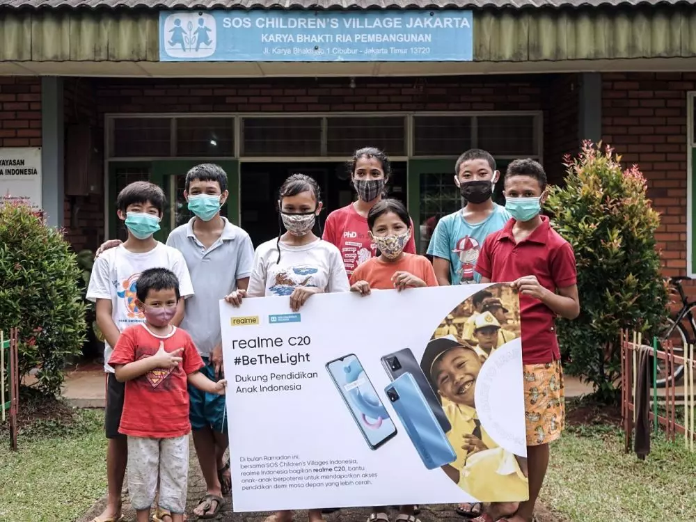 realme bagikan smartphone C20 © 2021 brilio.net