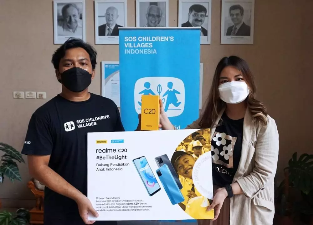 realme bagikan smartphone C20 © 2021 brilio.net