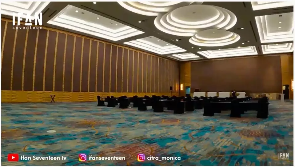 venue pernikahan Ifan Seventeen © YouTube