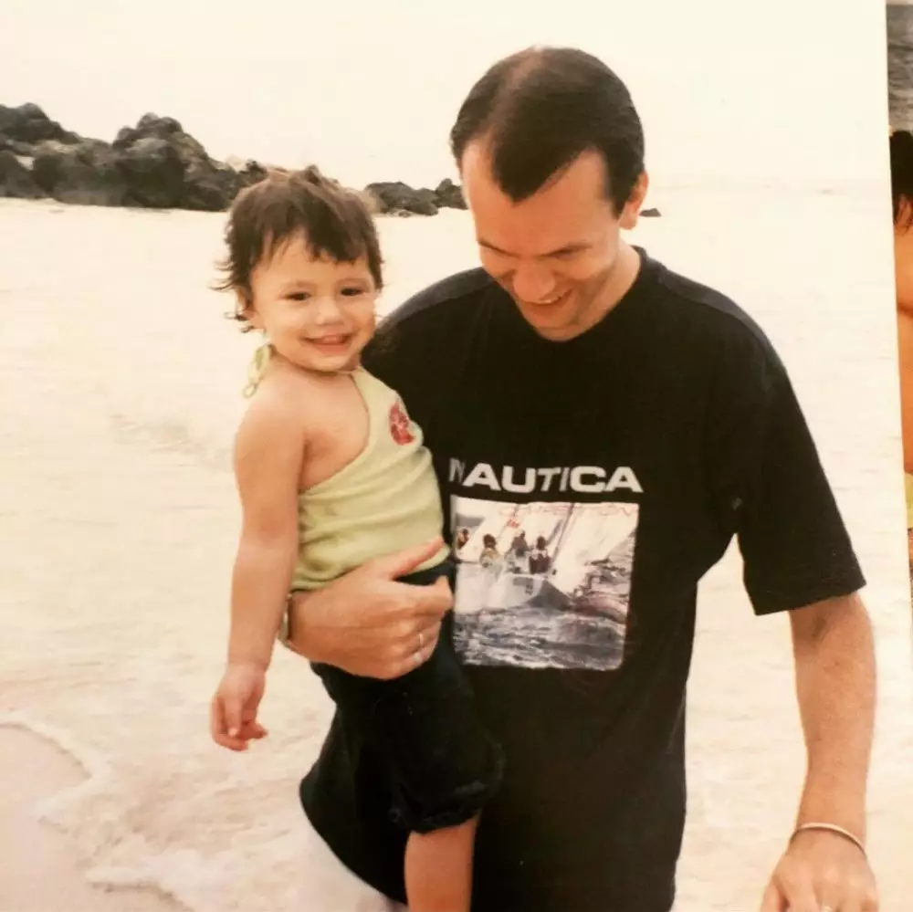 potret masa kecil seleb cantik dan ayah bule © instagram potret masa kecil seleb cantik dan ayah bule © instagram