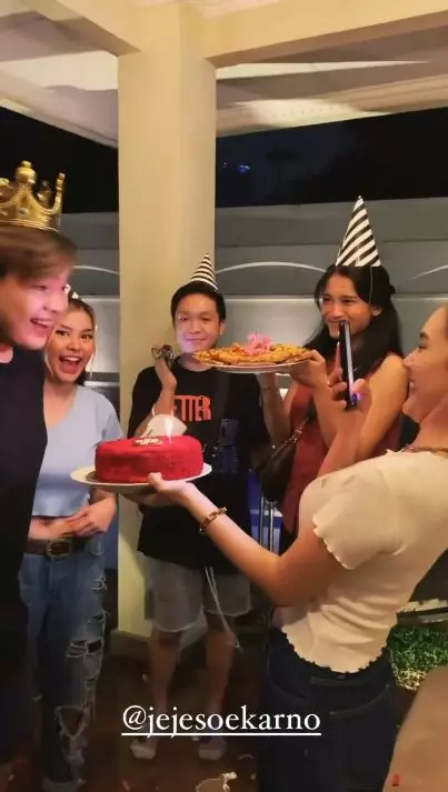 ultah Jeje Soekarno ke-23 © Instagram