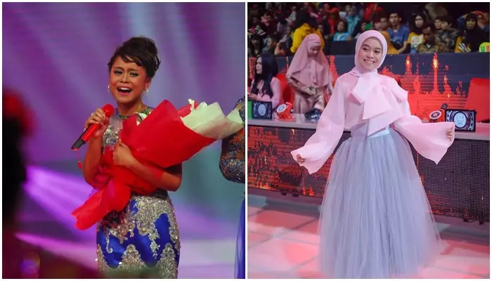 gaya makeup pedangdut sebelum dan sesudah terkenal © 2021 brilio.net