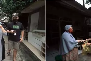 10 Momen Ashanty berbagi kepada sesama, bagikan 100 paket sembako