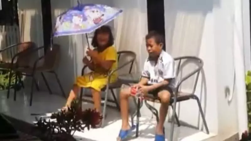 potret orang berjemur © 2021 berbagai sumber