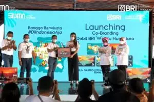 Sinergi BRI dan Kemenparekraf, luncurkan kartu debit wisata nusantara