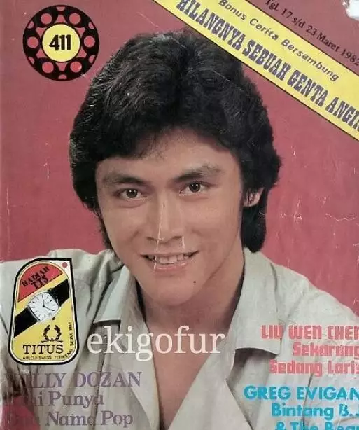 aktor laga model majalah © Instagram