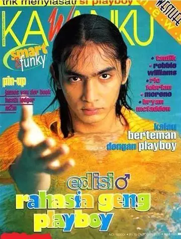 aktor laga model majalah © Facebook