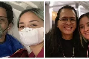 7 Momen Joanna Alexandra setia temani sang suami di rumah sakit