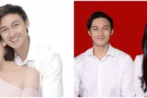 Potret 9 pasangan seleb di pasfoto buku nikah ini bikin baper