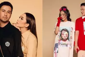 Gaya pemotretan 10 presenter dan pasangan, Donna Agnesia colorful