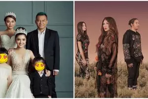 Gaya pemotretan keluarga 9 musisi, bisa jadi inspirasi