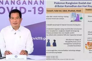 Satgas Covid-19: Daerah zona merah & oranye wajib salat Id di rumah