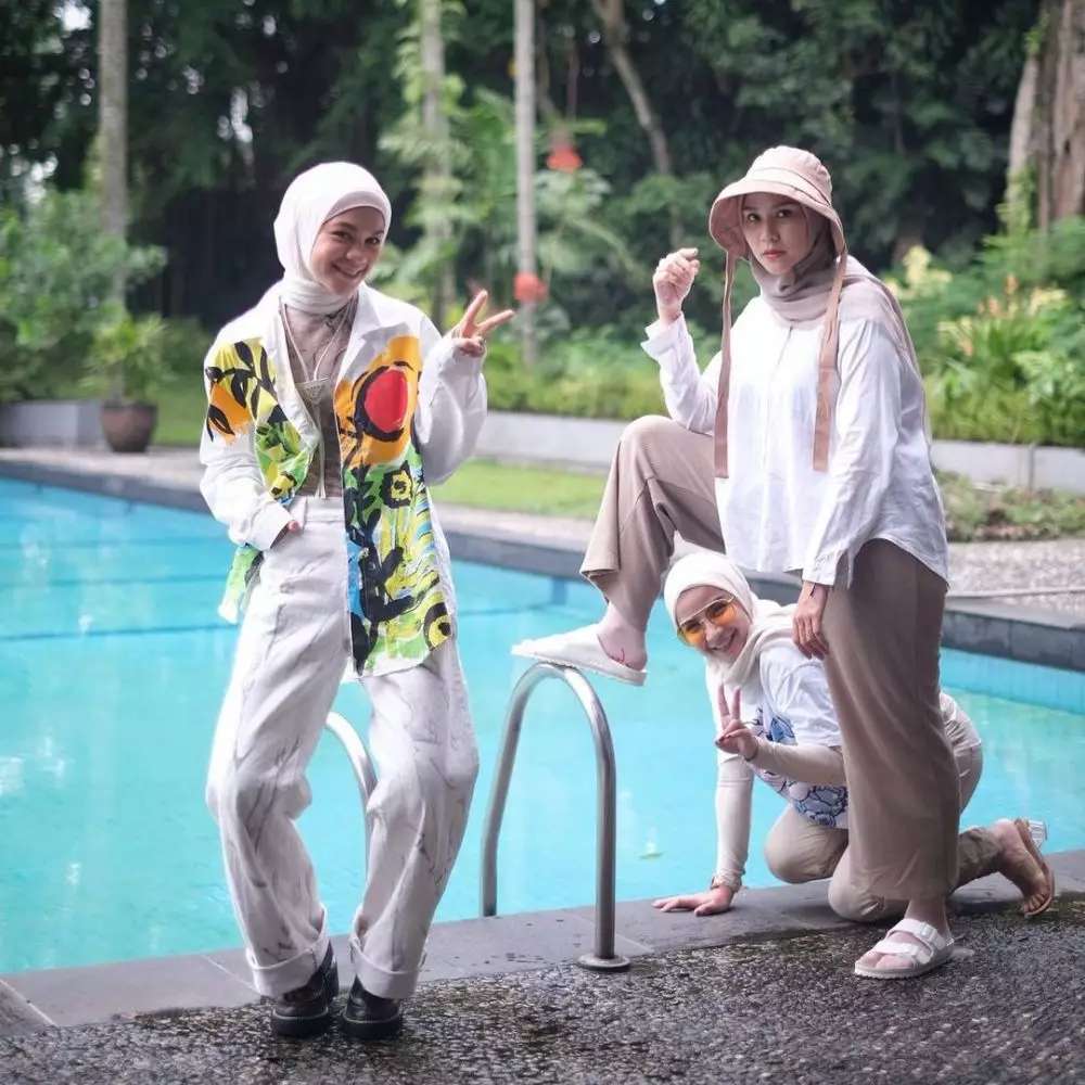 potret kompak zaskia adya mecca dan tantri namirah © Instagram