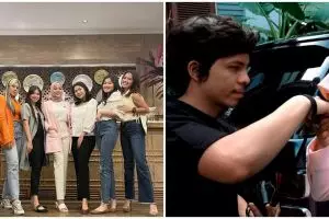 10 Momen Aurel Hermansyah buka bareng teman SMA, curhat usai menikah