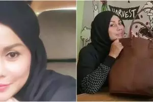 10 Potret terbaru Mak Vera mantan manajer Olga Syahputra, berhijab